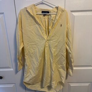 Ralph Lauren Soft Yellow Cotton Shirt